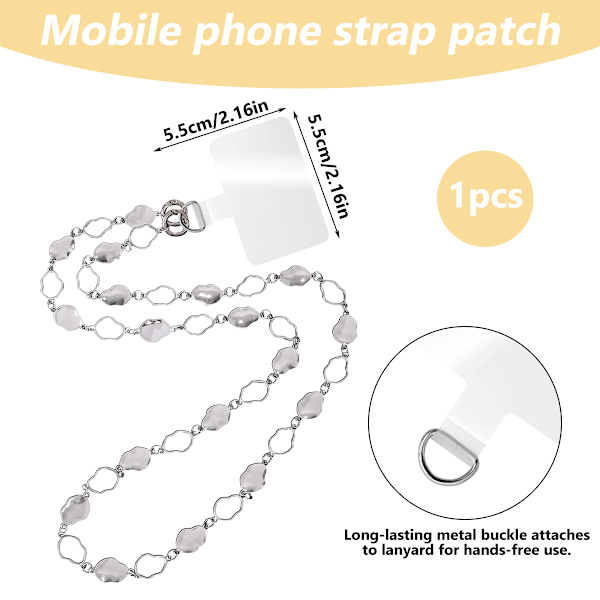Package content: 1 x mobile phone chain pendant style3