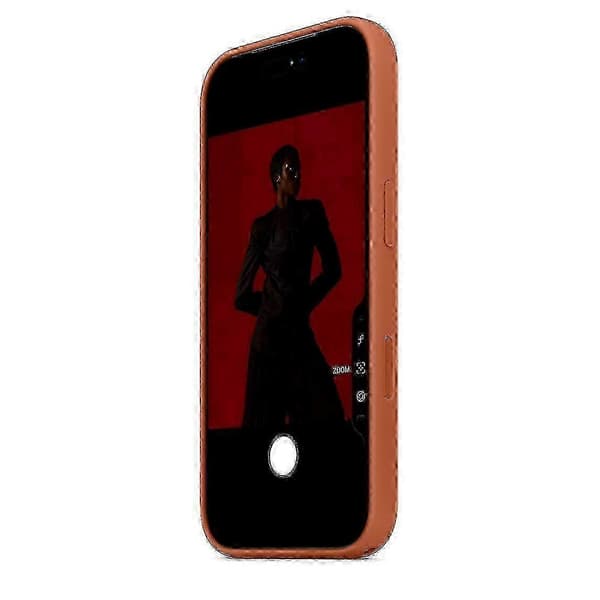 Til iPhone 17 Pro-cover kompatibelt med MagSafe flydende silikone telefonbagside Terra Cotta Terra Cotta Multicolor