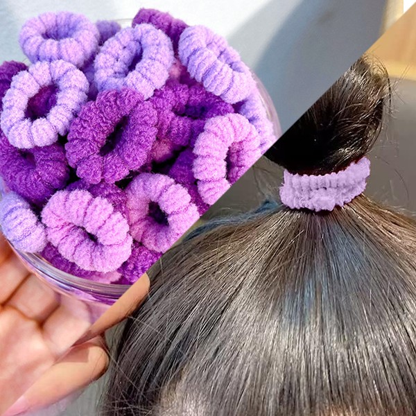 Børne gummibånd, baby scrunchie hår lille gummibånd håndklæde ring