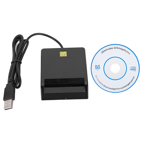 USB2.0 Multifunktionell Smartkortläsare för M2 / MS / Bank / ID / SIM-minne / CAC-kort