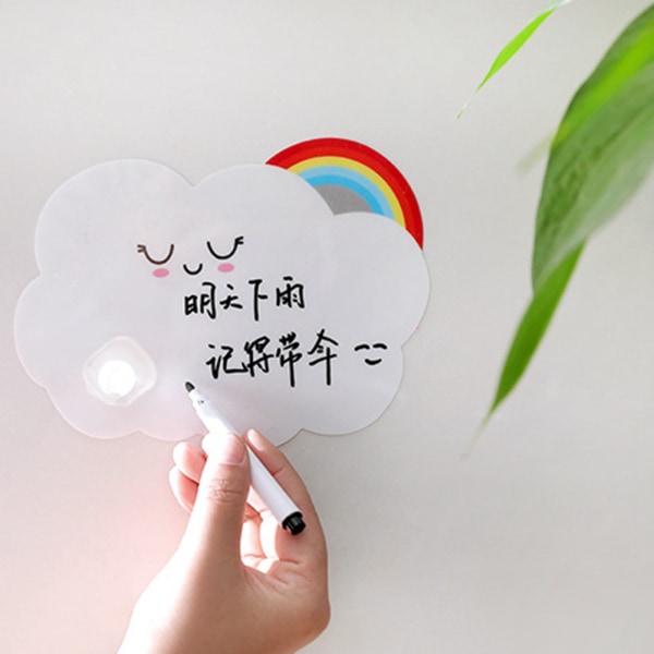 Novelty Fridge Wall Stickers Rewritable Message Board