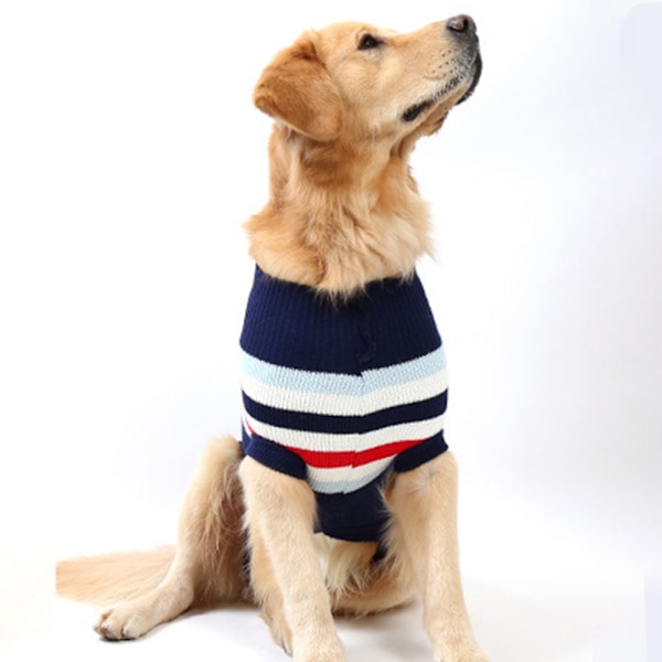 2 stycken husdjursfestivalkläder Höst och vinter hund varma kläder Hundtröja