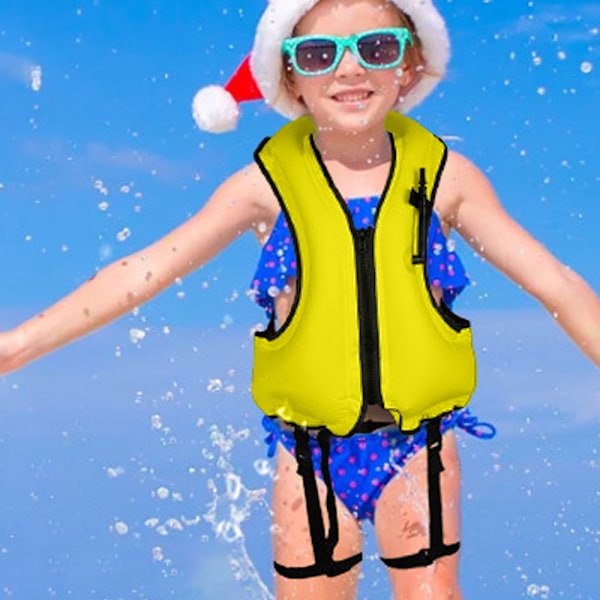 Snorkelvästar Uppblåsbara Jackor Lättviktiga för Dykning Surfing Simning Utomhus Vattensport