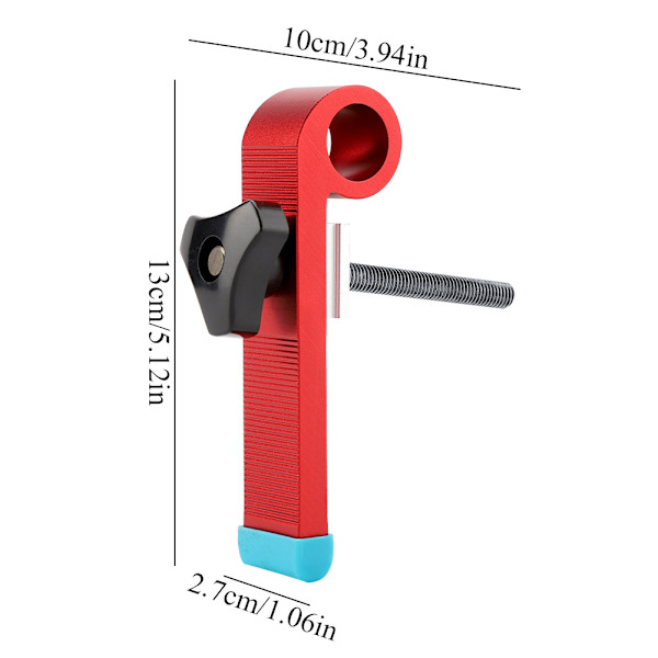 Multifunktionell Universalklämma i Aluminiumlegering, Klämblock för Träbearbetning, Handverktyg (A+B)