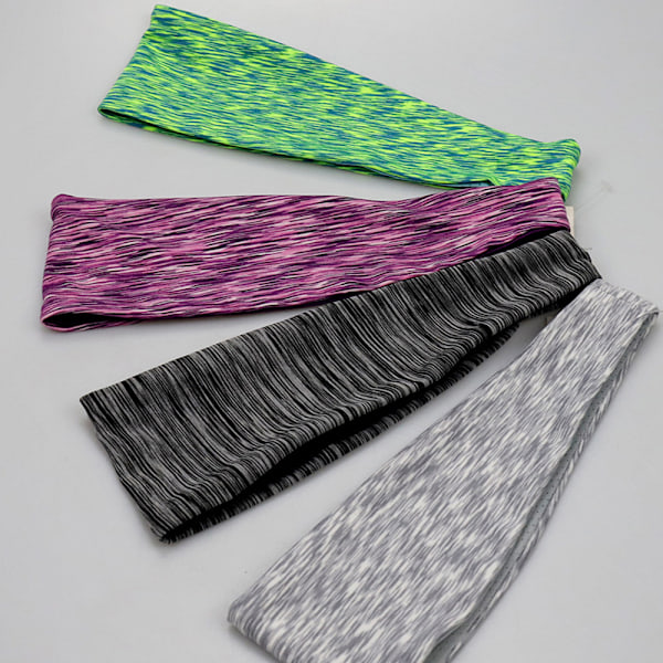 Huvudband för män, 3-pack svettband för träning, sportkylande huvudband för löpning, crossfit, fitness, yoga, cykling, vandring, elastiskt svettband