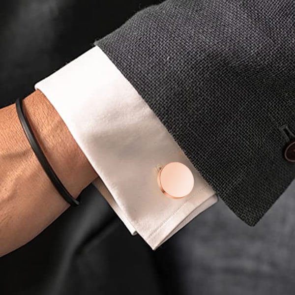 Skjorte Mansjettknapper, Mansjettknapper for Menn til Bryllup og Forretningsbruk, Mansjettknapper for Brudgom, Far og Bror