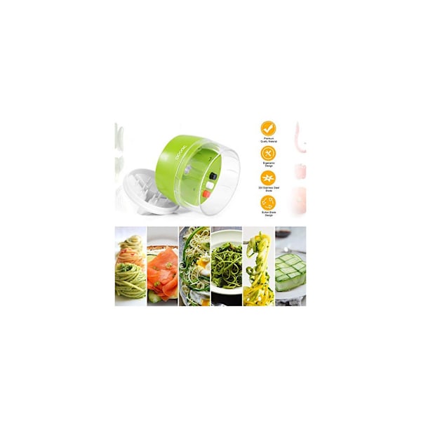 Spiralizer, grönsaksvarv, handhållen