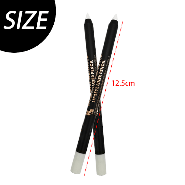Gel Eyeliner Pennor, Långvarig Spetsbar Eyelinerpenna, Glider på Smidiga Gelpigment, Vattentät, 1 Styck
