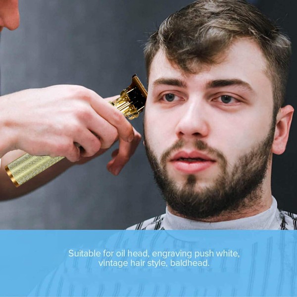 Hårklippere til mænd Professionel t-blad trimmer, til hårklipning, bærbar hårklippertrimmer