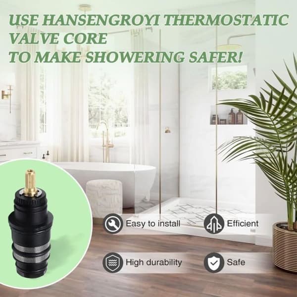 Hansgrohe-vaihtotermostaattikasetti 98282000 (kromi)
