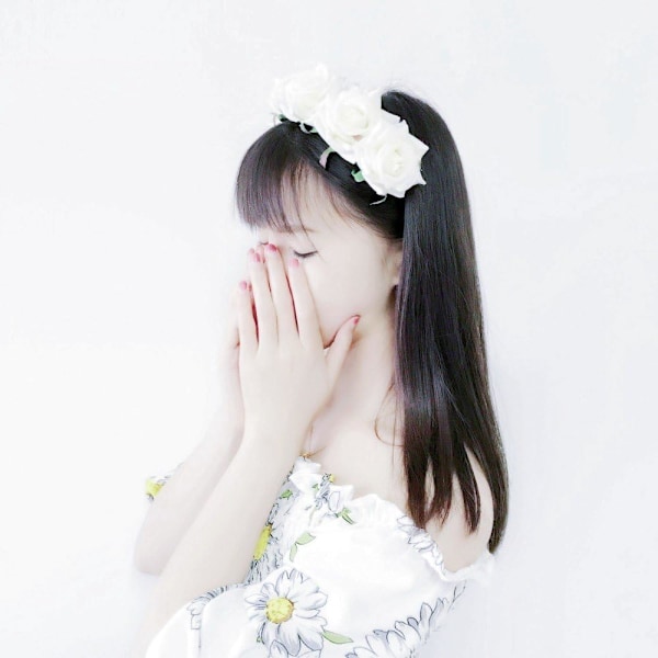 Rosor Dam Flickor Girlang Blommor Blomsterkrona Krans Tiara Blommor Hårband Hårband Hårband Blomster Hårband för Bröllop Brud