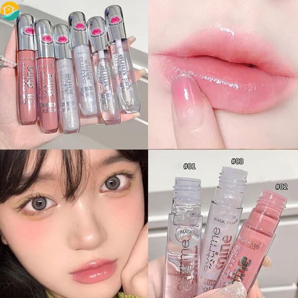 Magic Casa-mirror Lipgloss Skimmer glitter Langtidsholdbar Makeup Læbe G6