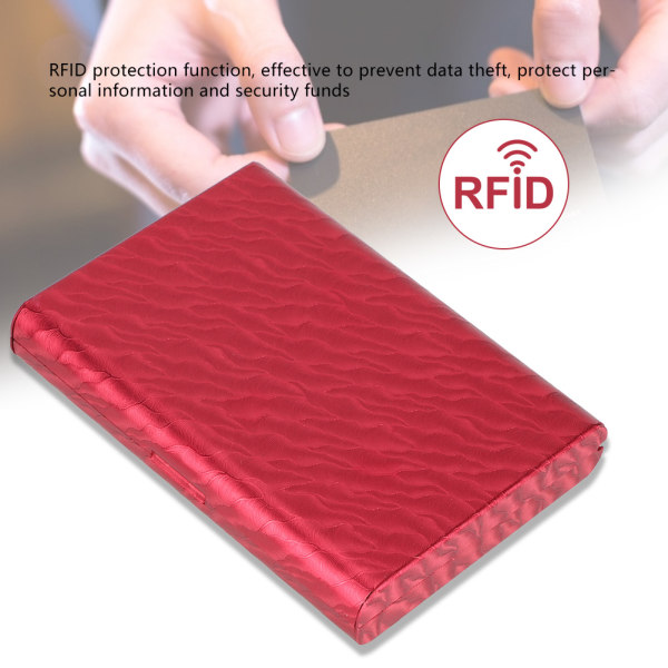 Plånbok Kreditkortsinnehavare Case RFID-blockering