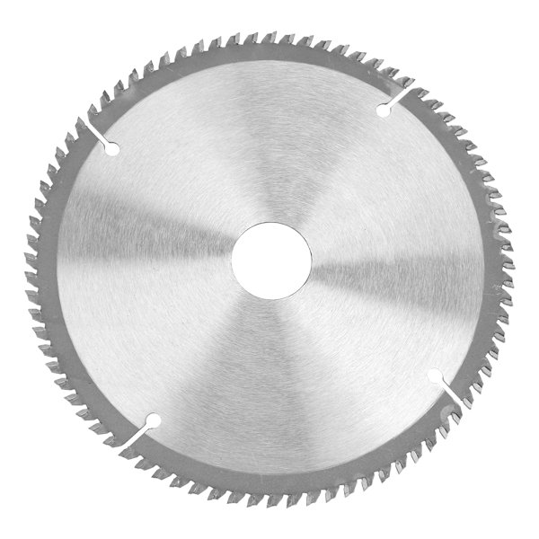 185mm Silver TCT Cirkelsågblads för Träskärning 80 Tänder + 3 st Reduceringsringar
