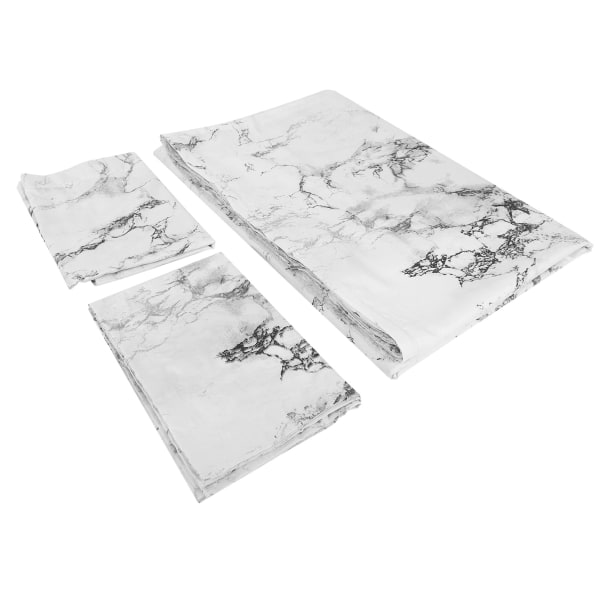 Printed marmor Sängkläder Set Polyester påslakan cover
