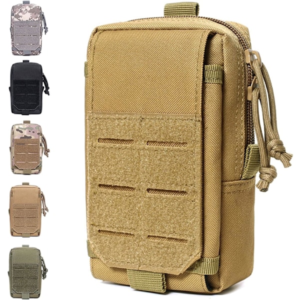 Tactical Molle -taskupussit laserleikatulla suunnittelulla, hyötytaskut Molle-kiinnityksellä, sotilaslääketieteellinen EMT-tasku