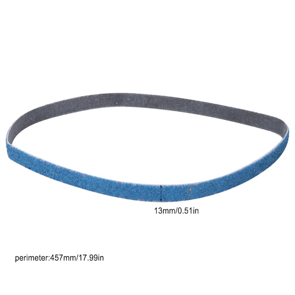 10 stk. Slipeskive Sander Polering Slipeskive for Trebearbeiding Metall 457 x 13mm (60#)