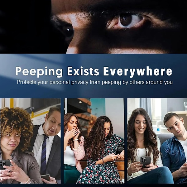 OnePlus Nord CE4 Lite 5G Privacy Härdat glas 0.26mm 2.5D 9H