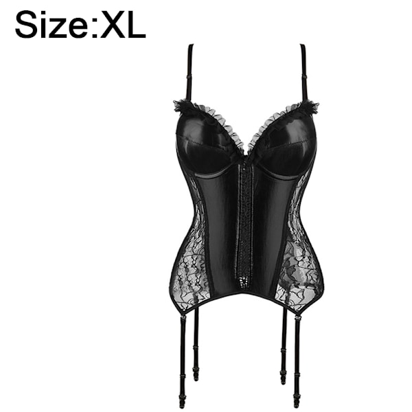 Seksikäs Korsetti Alusvaatteet Naisille Pitsi Korsetti Bustier Rannekkeet Ylirintainen Korsetti Boudoir Asut