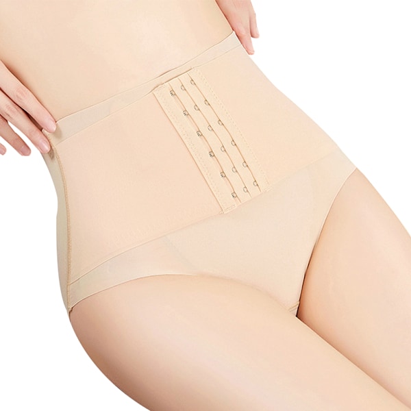 Kvinnors midjekontraherande och höftlyftande underkläder, formgivande shorts, midjeträningsunderkläder (hudfärg)
