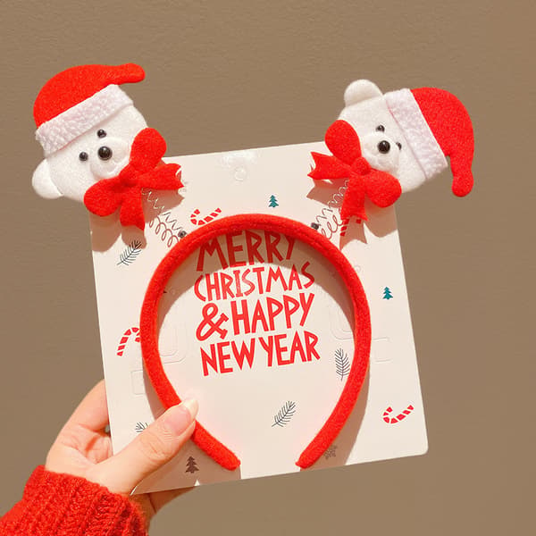 Christmas Glasses Frames Festive Santa Style Costume Accessory