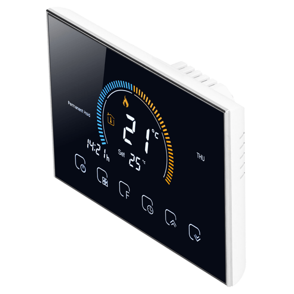 Intelligent Thermostat with LCD Touch Screen Temperature