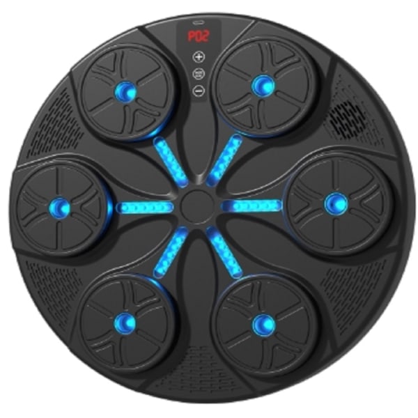 2024 Ny Musikboxningsmaskin med Två Par Handskar, Uppgraderad 2.0 Smart Bluetooth Musikboxning Förälder-Barn Spel, Väggmonterad Träningsutrustning