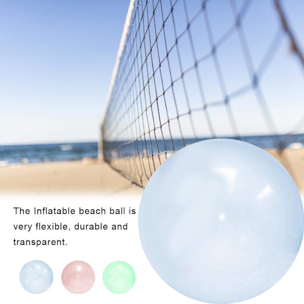 Bubbelbollar, vattenbollbubbla, bubbelboll, vattenfylld interaktiv, 120 cm diameter bubbelboll, tålig, mjuk gummiball, bubbelboll