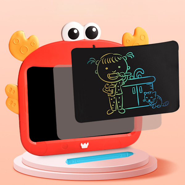 LCD-kirjoituslevy Tytöille ja pojille Oppimiseen Aistipeli Piirustus Doodle-taulu