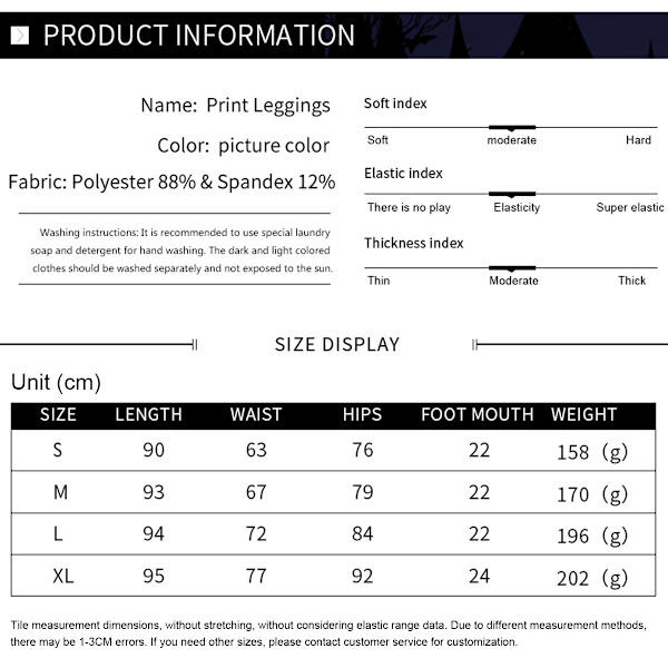 Naisten Printtilegginsit Halloween-Legginsit Halloween-Puku Legginsit Venyvät Hauskat Juoksuhousut Tights Workout Legginsit Housut
