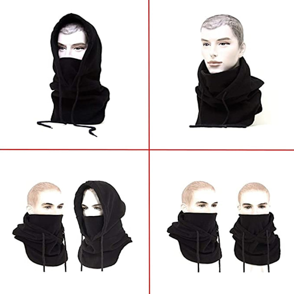 Varm Fleece-maske for Ansikt og Hals for Kaldt Vær