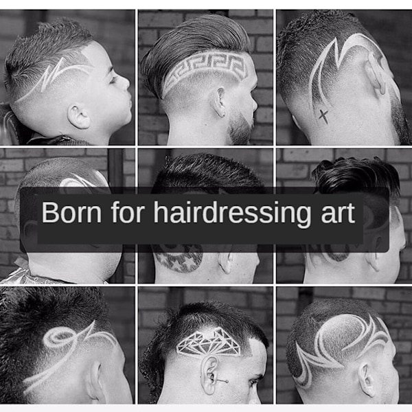 10 stk Barber Saks Fingerringer Saksgrep Innsatser passer for hårklippingsverktøy