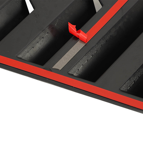 1Par Sidevindu Louver Deksel Beskyttende Stilig Robust Vindu Triangulære Lukker Trim For Mk5 6R 6C Blank Svart
