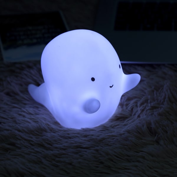 Härlig form med leende LED-nattlampa för barnens sovrum