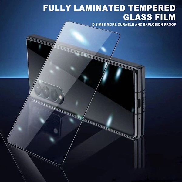 2-Pack Samsung S23 Skärmskydd Full Cover i Härdat Glas