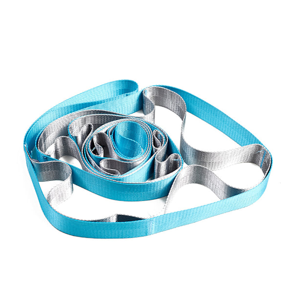 Ikke-elastisk multi-loop træningsbånd til Pilates, dans, hamstring, fitnesscenter