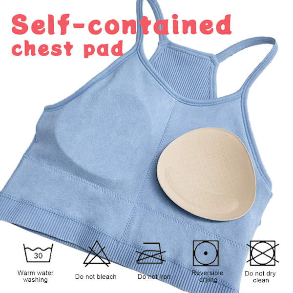 Damernas Croppade Seamless Rib-Stickade Camisole Tank Tops