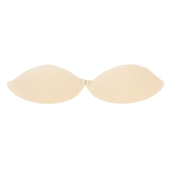 Rygglös Bröstbh V-formad Push Up Strapless Plunge Självhäftande Bh för Kvinnor (Hudfärg D)