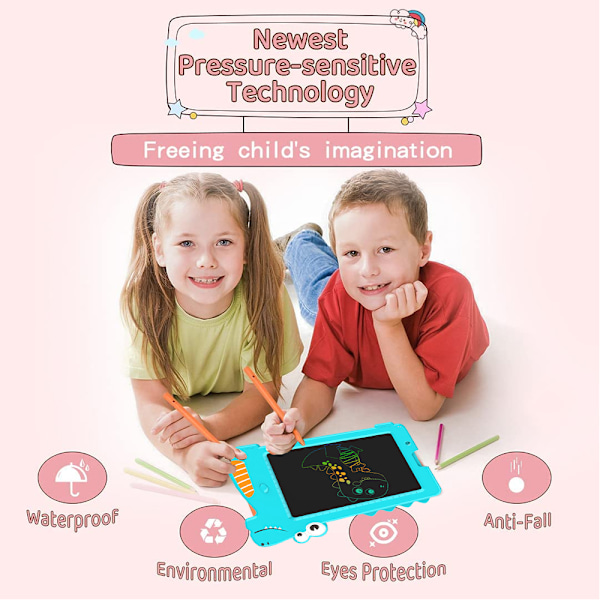 Joululahja piirretty dinosaurus LCD-tabletti graffiti pieni liitutaulu