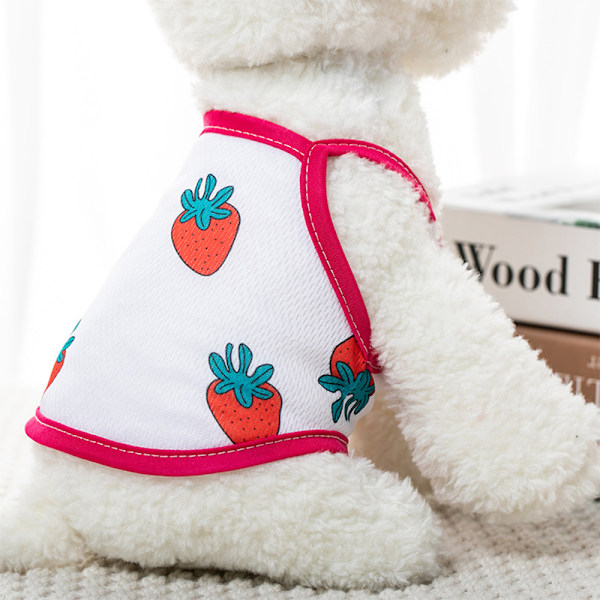 Sommerklær for kjæledyr, katt Bichon lov kamp Pomeranian liten hund ny vest sele hundeklær