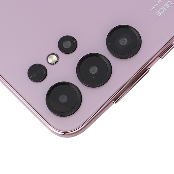 Smartphone 6.26 tum HD Drop Screen 4GB RAM 32GB ROM 8MP och 21MP Kamera MTK6580 Ansiktsigenkänning Mobiltelefon för Android 11 Lila