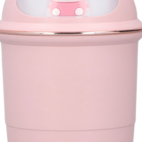 Liten Luftfuktare Ultra Tyst 35db Söt Mini Nattlampa Färgad USB Luftfuktare för Kontor Bilar Sovrum Hotell Skrivbord Rosa