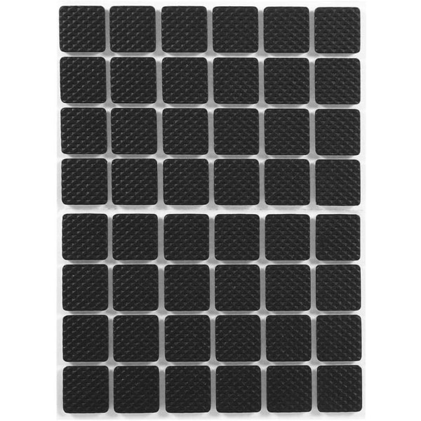 48pcs Non-Slip Rubber Feet Pad Sticker Furniture Protectors