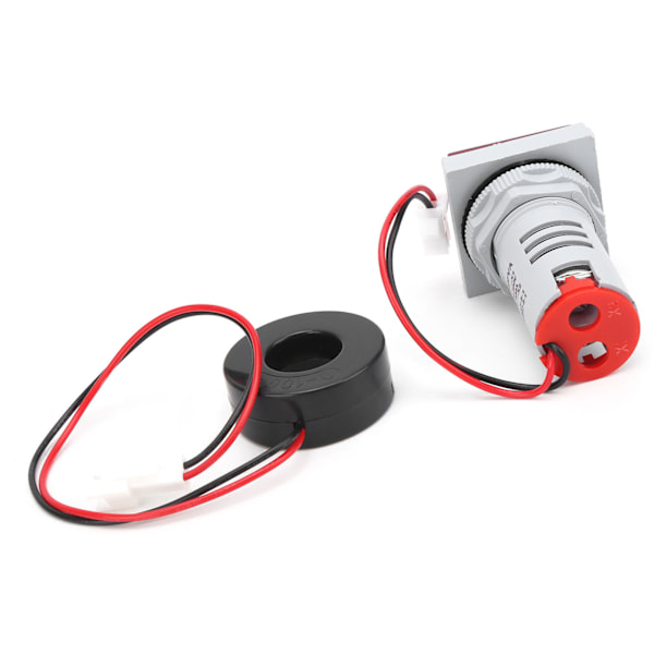AD16‑22FVA 2‑i‑1 Voltmeter Amperemeter Spänningsström Mätare Testare Mätindikator Röd