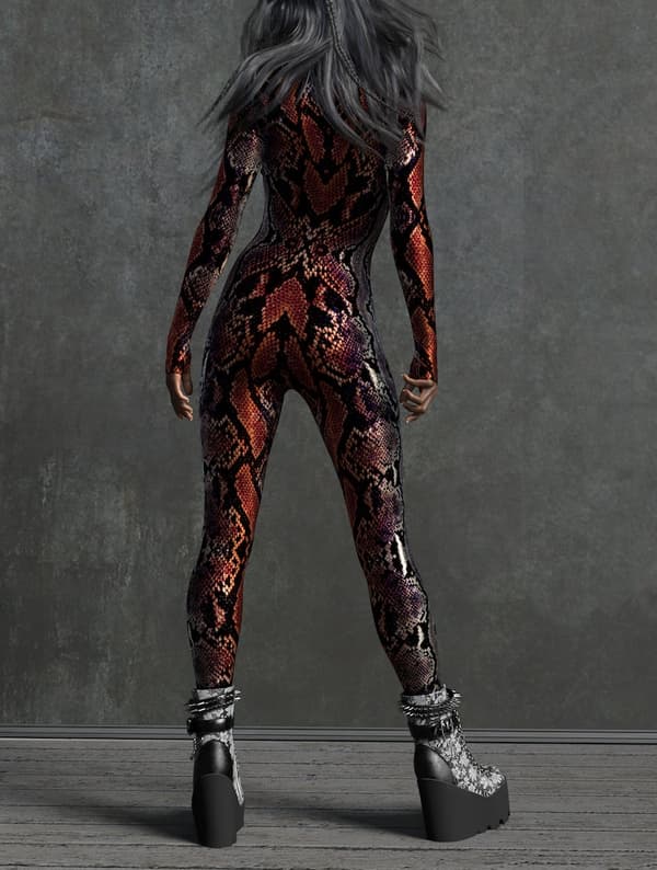 (S) Ormedragt, Festivaldragter Halloweendragt
