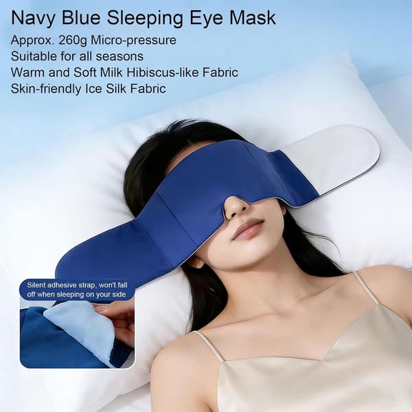 Sleep Mask, 360° Complete Light Blocking - Anti-Light Night Mask [TT]