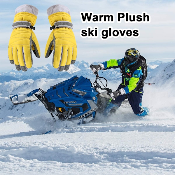 Vintervarma Handskar för Kallt Väder Skid- och Snowboardhandskar