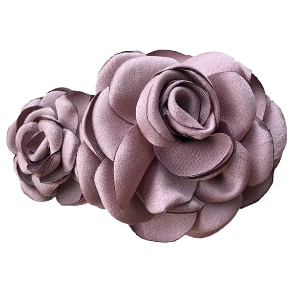 Plastik Hårklemmer Blomsterklips Hårspænder Hårklemmer Twist Bun Hårholder