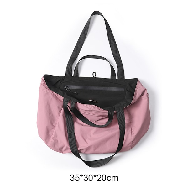 Stor Tote Bag för Kvinnor Arbetsresor - Vikbar Lätt Användbar Axelväska