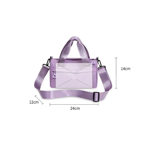 2 i 1 skuldertaske Crossbody SORT sort